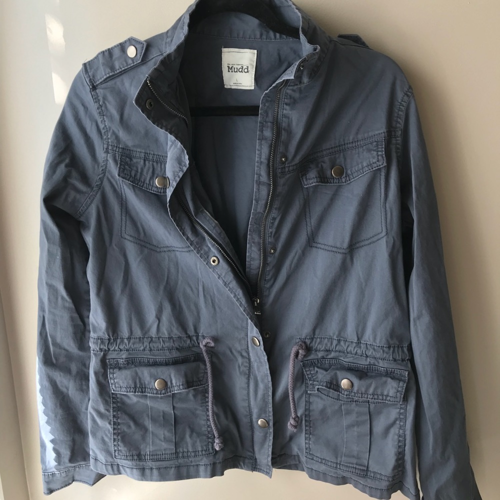 Mudd size L dark blue jacket